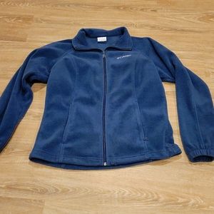 Columbia Womens Navy  Fleece Jacket